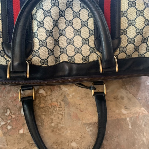 ❤️❤️SOLD❤️❤️Gucci vintage PVC Boston bag - Picture 11 of 15